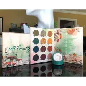 Colourpop x Raw Beauty Kristi At Forest Sight Eyeshadow Palette & Super Shock